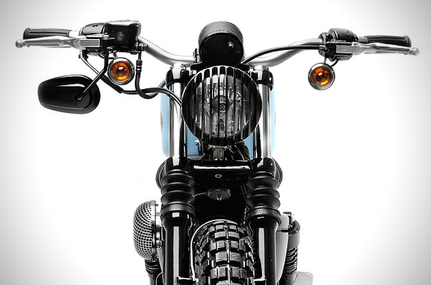 Harley Davidson фары на руле